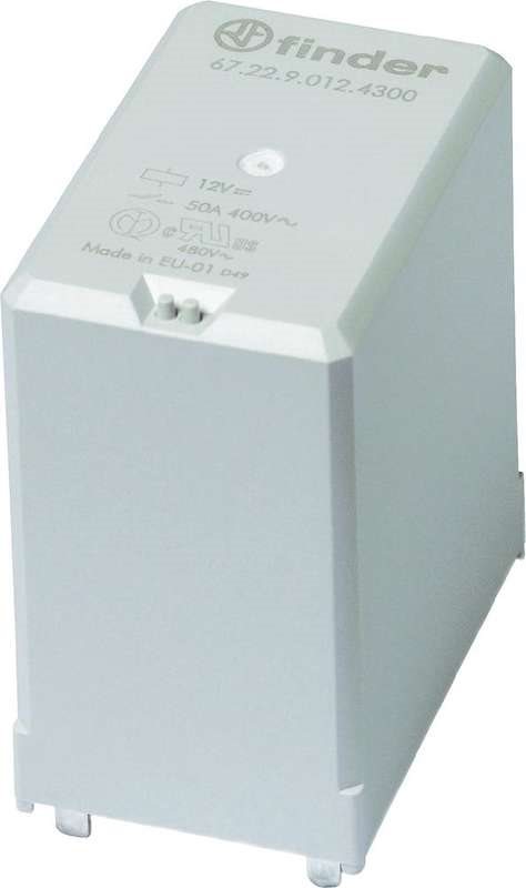 Finder Printrelais 24 V/DC 50 A 2 Schließer 67.22.9.024.4300 1 St. (67.22.9.024.4300) von Finder