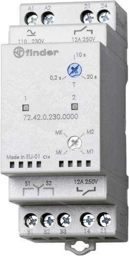 Finder Pumpen-Umschaltrelais 24 V/DC, 24 V/AC 1 Schließer, 1 Schließer 1 St. 72.42.0.024.0000 Finder Pumpen-Umschaltrelais 24 V/DC, 24 V/AC 1 Schließer, 1 Schließer 1 St. 72.42.0.024.0000 von Finder