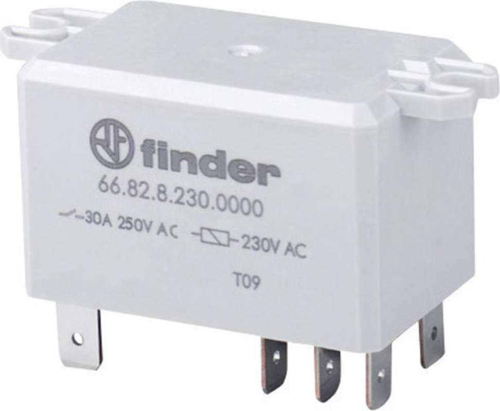 Finder Steckrelais 24 V/DC 30 A 2 Wechsler 66.82.9.024.0000 1 St. (66.82.9.024.0000) von Finder