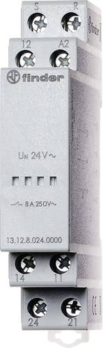 Finder Stromstoß-Schalter Hutschiene 13.12.0.024.0000 1 Schließer, 1 Wechsler 24V DC/AC 1St. von Finder