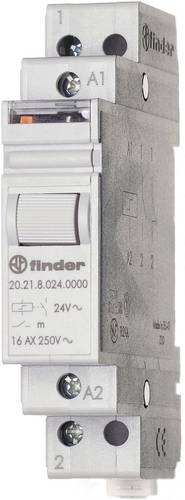 Finder Stromstoß-Schalter Hutschiene 20.21.8.024.4000 1 Schließer 24 V/AC 16A 4000 VA Tray 10St. von Finder