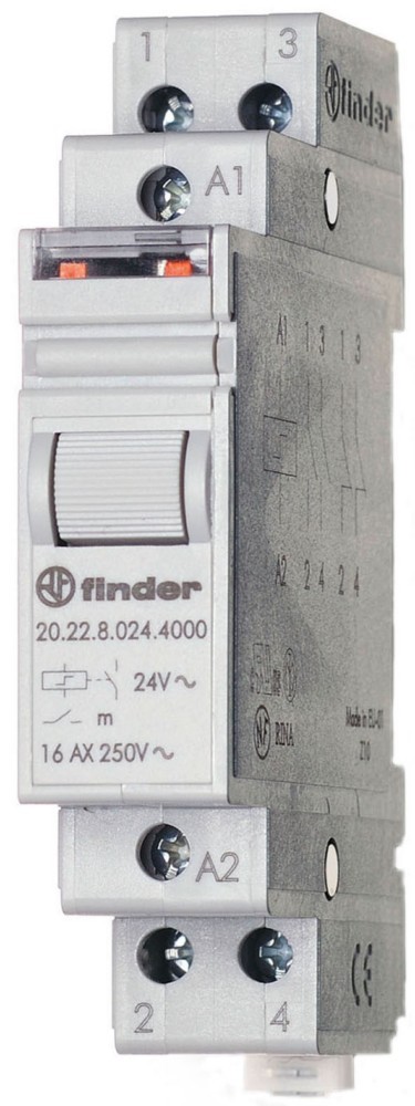 Finder Stromstoßschal.f.DIN-Schie 20.21.9.012.4000 202190124000 von Finder