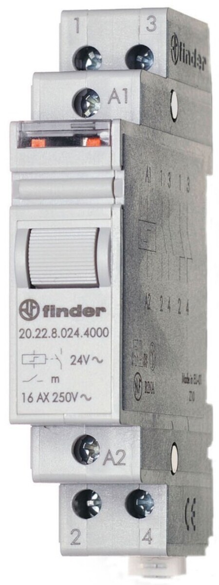 Finder Stromstoßschalter 20.22.9.024.4000 202290244000 Finder Stromstoßschalter 20.22.9.024.4000 202290244000 von Finder