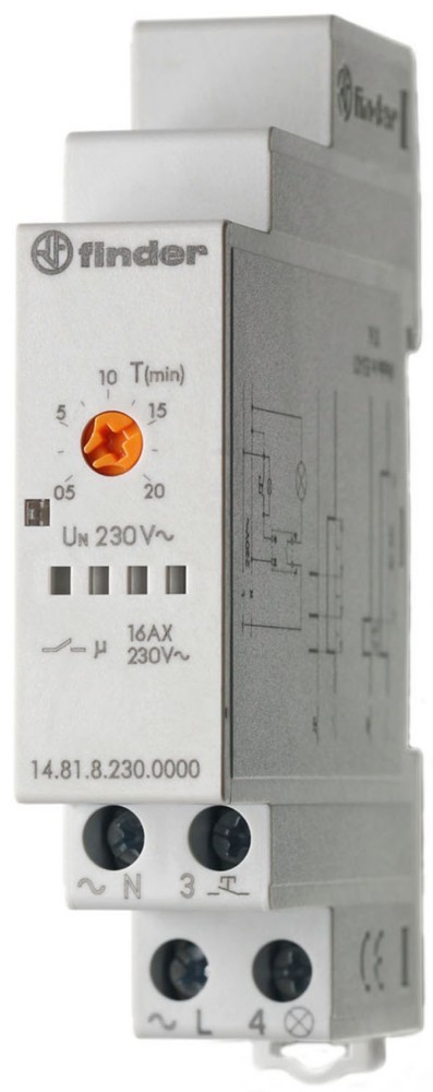 Finder Treppenhausautomat 14.81.8.230.0000 148182300000 Finder Treppenhausautomat 14.81.8.230.0000 148182300000 von Finder