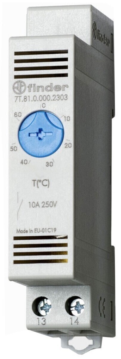 Finder Vari-Thermostat 1S-10A 7T.81.0.000.2303 7T8100002303 Finder Vari-Thermostat 1S-10A 7T.81.0.000.2303 7T8100002303 von Finder