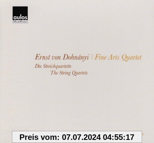 Die Streichquartette von Fine Arts Quartet