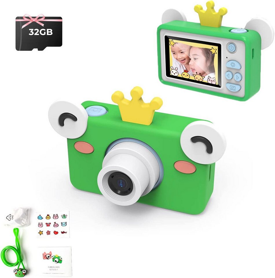 Fine Life Pro C1 Kinderkamera (32 MP, 1080P Digitalkamera, 4 Filter, Geschenk für 3-12 Jahre Kinder) von Fine Life Pro