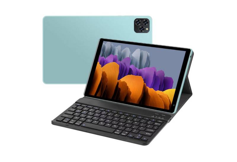 Fine Life Pro 10,1 Zoll Einsteiger-Tablet mit Tastatur & Schutzhülle–4G/WLAN Anrufe Grafiktablett (3GB RAM + 128GB ROM, 5000mAh Akku, Dual-SIM, Ideal für Anfänger) von Fine Life Pro