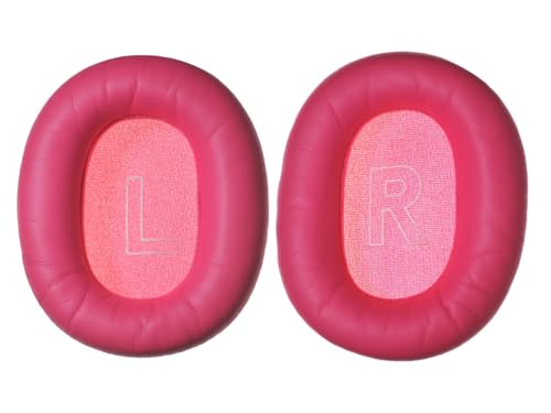 FineUsea Ohrpolster für Logitech G Pro X 1/G Pro X 2 (Rosa) - Gaming-Kopfhörer Kompatibel - Polyester oder Baumwolle von FineUsea