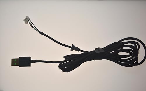 USB-Draht-Daten- und Audiokabel, Ersatz für Razer Kraken Kitty Edition/Ultimate Edition Kopfhörer (schwarz) von FineUsea