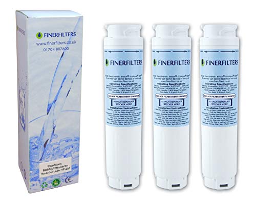 3 x Finerfilters FF-281 Kühlschrank-Wasserfilter kompatibel mit UltraClarity 644845 Kühlschrank-Wasserfilter Bosch, Siemens, Neff, Miele 3 x Finerfilters FF-281 Kühlschrank-Wasserfilter kompatibel mit UltraClarity 644845 Kühlschrank-Wasserfilter Bosch, Siemens, Neff, Miele von Finerfilters