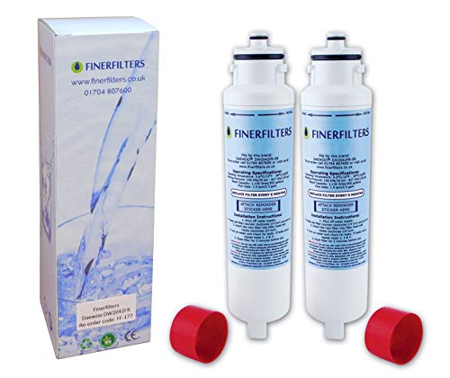 Finerfilters Eis- / Wasserfilter für Daewoo DW2042FR-09 Aqua Crystal, 2 Stück Finerfilters Eis- / Wasserfilter für Daewoo DW2042FR-09 Aqua Crystal, 2 Stück von Finerfilters