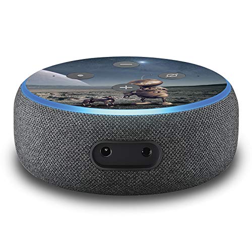 2er Set Folie Cover für intelligenten Smart Speaker Lautsprecher Aufkleber Schutzfolie Skin selbstklebend passgenau Klebefolie für Sprachassistent R137 (Nr. 12 Roboter) von Finest Folia