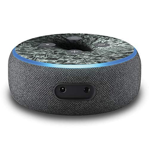 2er Set Folie Cover für intelligenten Smart Speaker Lautsprecher Aufkleber Schutzfolie Skin selbstklebend passgenau Klebefolie für Sprachassistent R137 (Nr. 31 Geldstrudel) von Finest Folia