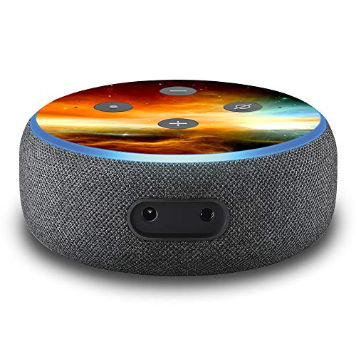 2er Set Folie Cover für intelligenten Smart Speaker Lautsprecher Aufkleber Schutzfolie Skin selbstklebend passgenau Klebefolie für Sprachassistent R137 (Nr. 6 Cosmos) von Finest Folia