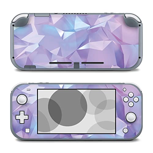 Finest Folia Folien Skin kompatibel mit Nintendo Switch Lite Spiele Konsole Aufkleber Schutz gegen Kratzer Design Sticker Cover Spielekonsole passgenau selbstklebend R203 (18 Polygon Regenbogen) von Finest Folia