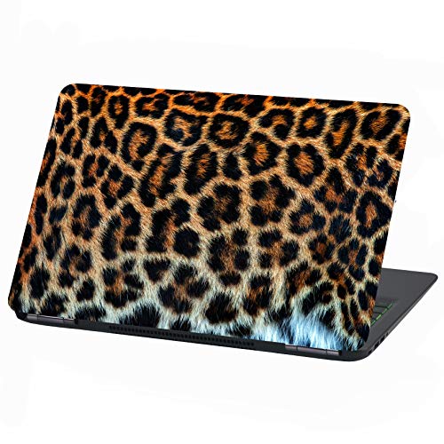 Laptop Folie Cover Abstrakt Klebefolie Notebook Aufkleber Schutzhülle selbstklebend Vinyl Skin Sticker (LP27 Leopardfell, 13-14 Zoll) von Finest Folia