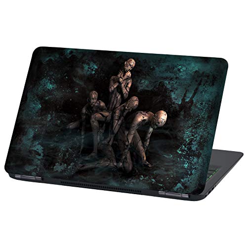 Laptop Folie Cover: Strange Klebefolie Notebook Aufkleber Schutzhülle selbstklebend Vinyl Skin Sticker (15 Zoll, LP51 Fantasy) von Finest Folia