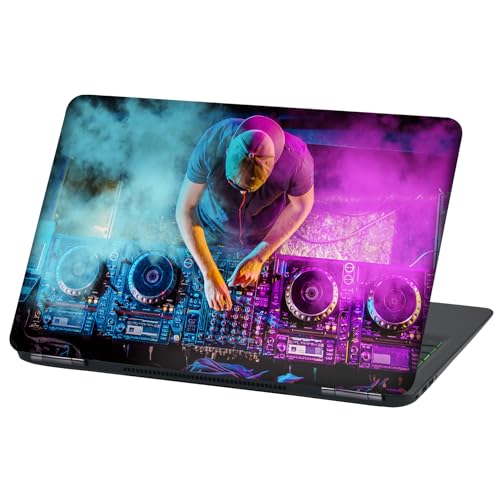 Laptop Folie Cover: Strange Klebefolie Notebook Aufkleber Schutzhülle selbstklebend Vinyl Skin Sticker (17 Zoll, LP95 DJ) von Finest Folia