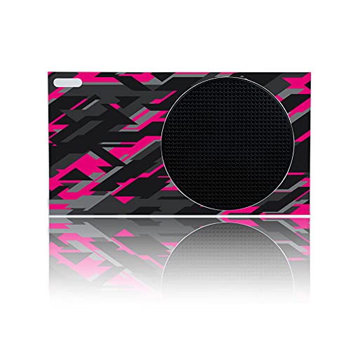 Schutzfolie Sticker Hülle für Spiele Konsole Gehäuse Aufkleber Vinyl Folie Skin gegen Kratzer Design Cover passgenau selbstklebend R138 (S, 11 Neon Pink) von Finest Folia