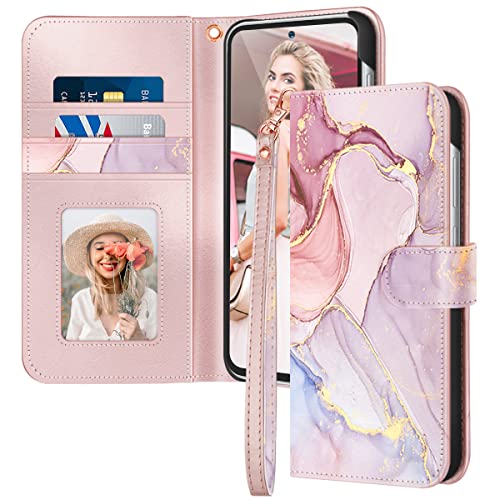 Fingic Schutzhülle für Samsung A54 5G,Samsung Galaxy A54 5G,Brieftasche Kartenhalter, Marmor,Roségold,PU-Leder, Magnetverschluss,Ständer, stoßfest,PC-Stoßfänger,Schutzhülle für Samsung Galaxy A54 5G Fingic Schutzhülle für Samsung A54 5G,Samsung Galaxy A54 5G,Brieftasche Kartenhalter, Marmor,Roségold,PU-Leder, Magnetverschluss,Ständer, stoßfest,PC-Stoßfänger,Schutzhülle für Samsung Galaxy A54 5G von Fingic
