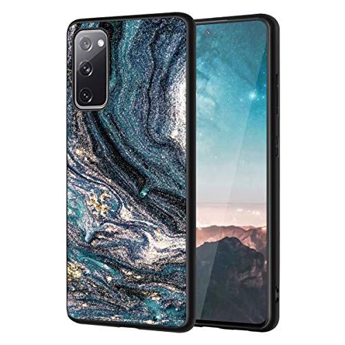 Fingic Schutzhülle für Samsung S20 FE (16,5 cm), Marmor-Design, schmale Passform, Hybrid-PU-Leder, weich, flexibel, TPU, robust, stoßfest, Schutzhülle für Samsung Galaxy S20 FE 2020, 16,5 cm (6,5 von Fingic