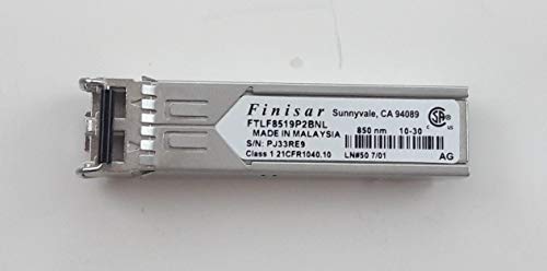Finisar SFP 850 nm LC MMF Glasfaser 850 nm 2125 Mbit/s SFP Modul Transceiver Netzwerk- – Module Netzwerk-Funkgeräte (2125 Mbit/s, SFP, LC, SX, Glasfaser, 50/125) von Finisar