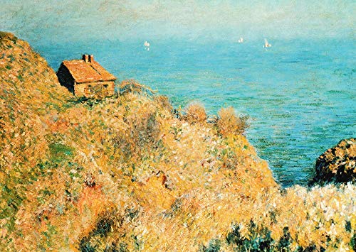 Kunstkarte Claude Monet"Das Haus des Fischers in Varengeville" von Fink