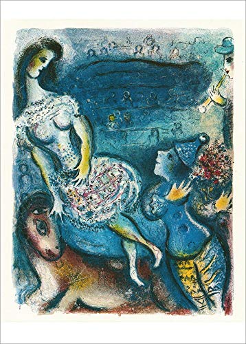 Kunstkarte Marc Chagall"Der Zirkus" von Fink