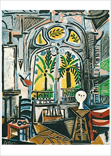 Kunstkarte Pablo Picasso"Das Studio IV" von Fink