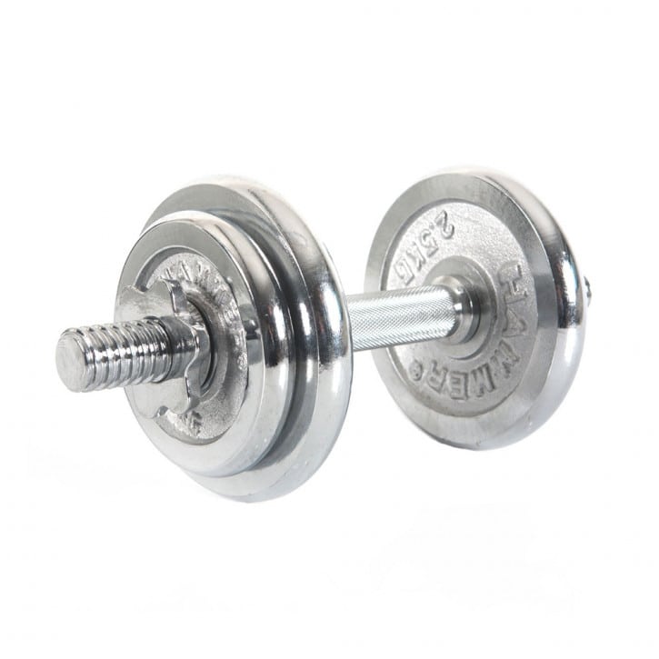 Hammer Kurzhantel-Set 30 mm 10 kg, Chrom von Hammer
