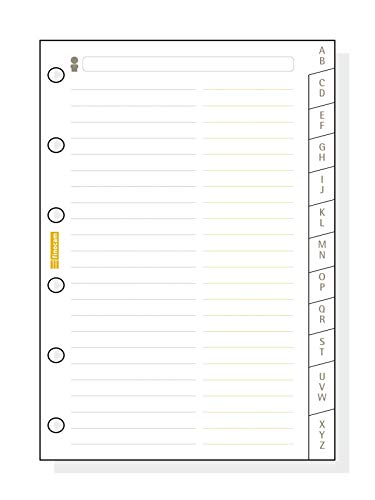 Finocam 1124203 Alphabet Index Nachfüllpack von Finocam