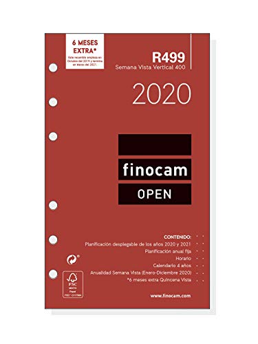 Finocam 2020 Wochenansicht vertikal Open R499 von Finocam