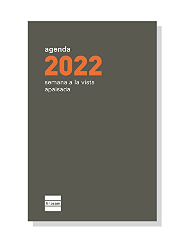 Finocam - Jahresnachfüllung 2022 Wochenansicht Landschaft Januar 2022 bis Dezember 2022 (12 Monate) PL3-82 x 127 mm flach Spanisch von Finocam