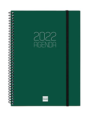 Finocam - Kalender 2022 Wochenansicht Landschaft, von Januar 2022 bis Dezember 2022 (12 Monate) E10-155 x 212 mm, undurchsichtig, katalanische Spiralbindung. von Finocam