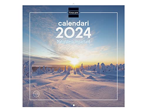 Finocam - Kalender 2024 Wandbilder 30x30 zum Schreiben Januar 2024 - Dezember 2024 (12 Monate) Natur Katalanisch von Finocam