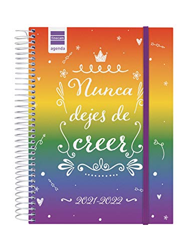 Finocam - Sekundärer Terminkalender 2021 2022 4º – 155 x 212 1 Tag pro Seite Nunca Español von Finocam