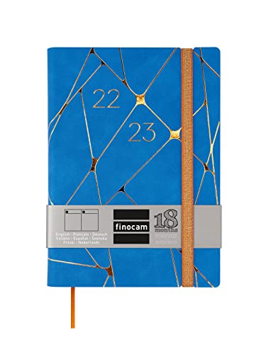Finocam - Terminplaner 2022 2023 Mara 18 Monate 1 pro Tag Seite Juli 2022 bis Dezember 2023 (18 Monate) Geometric International von Finocam