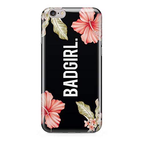 Finoo Handyhülle kompatibel für iPhone 6/6S - Hülle mit Motiv und Optimalen Schutz TPU Silikon Tasche Case Cover Schutzhülle - Badgirl von Finoo