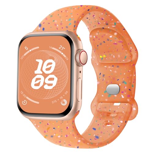 Finoriss Silikon Armband Kompatibel mit Apple Watch Armband 40mm 41mm 42mm 38mm, Sport Weich Band Kompatibel für iWatch SE Ultra Series 9 8 7 6 5 4 3 Damen Herren Rauchlila Finoriss Silikon Armband Kompatibel mit Apple Watch Armband 40mm 41mm 42mm 38mm, Sport Weich Band Kompatibel für iWatch SE Ultra Series 9 8 7 6 5 4 3 Damen Herren Rauchlila von Finoriss