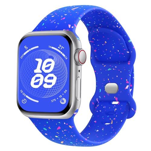 Finoriss Silikon Armband Kompatibel mit Apple Watch Armband 40mm 41mm 42mm 38mm, Sport Weich Band Kompatibel für iWatch SE Ultra Series 9 8 7 6 5 4 3 Damen Herren Rauchlila Finoriss Silikon Armband Kompatibel mit Apple Watch Armband 40mm 41mm 42mm 38mm, Sport Weich Band Kompatibel für iWatch SE Ultra Series 9 8 7 6 5 4 3 Damen Herren Rauchlila von Finoriss