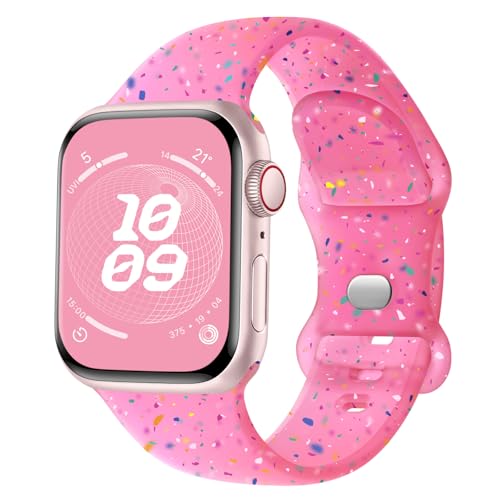 Finoriss Silikon Armband Kompatibel mit Apple Watch Armband 42mm 44mm 45mm 46mm 49mm, Sport Weich Band Kompatibel für iWatch SE Ultra Series 9 8 7 6 5 4 3 Damen Herren Blaugrau Finoriss Silikon Armband Kompatibel mit Apple Watch Armband 42mm 44mm 45mm 46mm 49mm, Sport Weich Band Kompatibel für iWatch SE Ultra Series 9 8 7 6 5 4 3 Damen Herren Blaugrau von Finoriss