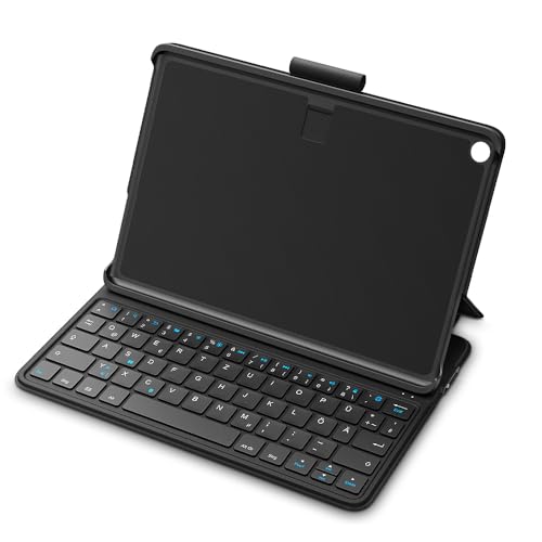 Brandneu und „Made for Amazon“: Bluetooth-Tastaturhülle für Amazon Fire HD 10 (13. Gen., 2023) von FINTIE