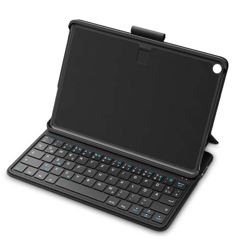 Brandneu und „Made for Amazon“: Bluetooth-Tastaturhülle für Amazon Fire HD 10 (13. Gen., 2023) von Fintie