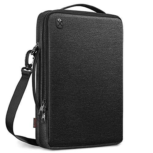 FINPAC Laptop Tasche Schultertasche für 15" MacBook Air M3/M2 A3114 A2941 2024-2023, 16" MacBook Pro M3/M2/M1 2023-2019, für 14,1" ODYS PRO14 SE, 14" Asus/HP/Lenovo ThinkPad/IdeaPad Chromebook von Fintie