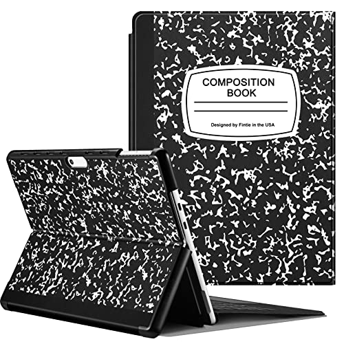 FINTIE Schutzhülle kompatibel mit Microsoft Surface Pro 9 (Version 2022), 13 Zoll (33 cm) – mehrere Blickwinkel, Hartschale, schlankes Portfolio-Cover, kompatibel mit Typ-Cover-Tastatur, von FINTIE