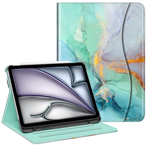 FINTIE Schutzhülle kompatibel mit iPad Air 5. Generation (2022) / iPad Air 4. Generation (2020) 27,7 cm (11 Zoll), Multi-Winkel-Ansicht, Folio-Schutzhülle mit Tasche, automatischer Schlaf-/Wachmodus, von Fintie
