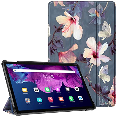 Fintie Hülle für Lenovo Tab P11 Plus Hülle 2021, leichte schlanke Schale Ständer Cover mit automatischer SleepWake für Lenovo Tab P11 11 Zoll 2020 (Modell: TBJ607F TBJ606X) Release Tablet, von Fintie