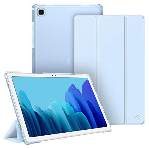 Fintie Hülle für Samsung Galaxy Tab A7 10.4 2022/2020, Ultradünn Schutzhülle mit transparenter Rückseite und Auto Schlaf/Wach Funktion, Himmelblau von Fintie
