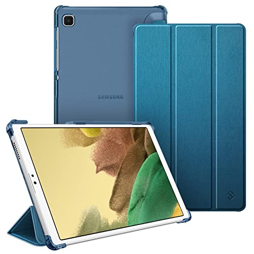 Fintie Hülle für Samsung Galaxy Tab A7 Lite 8.7 2021, Ultradünn Schutzhülle mit Transparenter Rückseite Abdeckung Cover für Galaxy Tab A7 Lite 8.7 Zoll SM-T225/T220, Pfauenblau von Fintie
